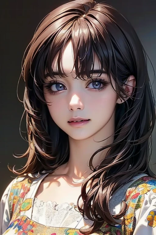 ((Highest quality)),(超High resolution),(Very detailed),(Detailed Description),((The best CG)),(masterpiece),Ultra-detailed art、(Highest quality、8k、32K、masterpiece)、(Realistic)、(Realistic:1.2)、(High resolution)、Very detailed、Very beautiful face and eyes、1 female、Tight waist、Delicate body、(Highest quality、Attention to detail、Rich skin detail)、(Highest quality、8k、Oil paints:1.2)、Very detailed、(Realistic、Realistic:1.37)、Bright colors、
