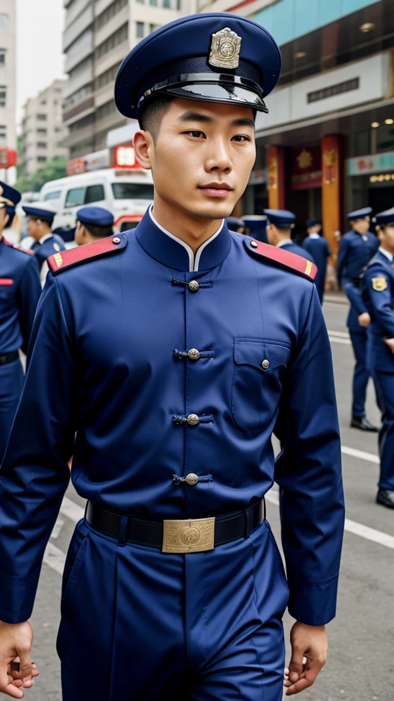 China men police