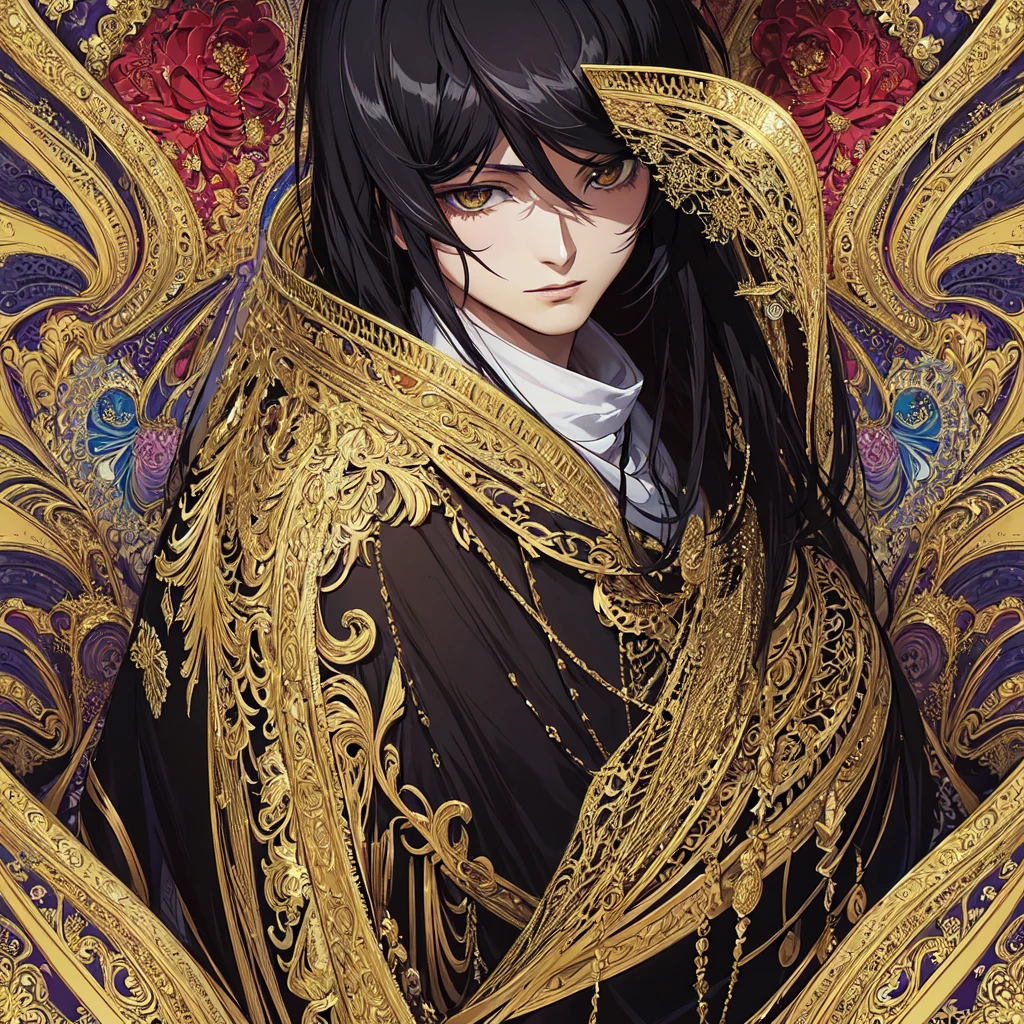 (masterpiece, top quality, best quality, official art, beautiful and aesthetic:1.2),(1man, Lelouch Lamperouge), extreme detailed,(fractal art:1.3),colorful,highest detailed, 1 man, man , male