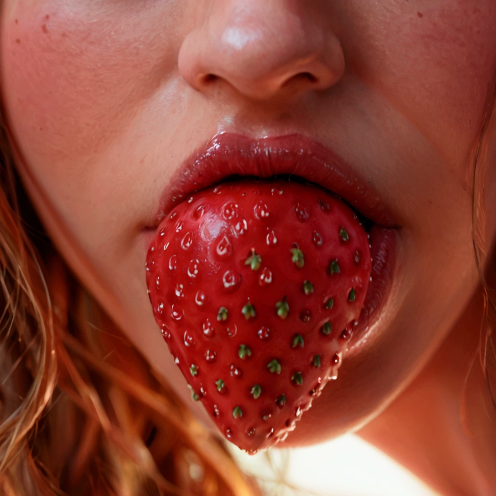 strawberry,close up,detailed,photorealistic,high quality,macro photography,vibrant colors,sharp focus,HDR,natural lighting,organic textures,glossy surface,juicy,ripe,fresh,realistic,studio lighting,8k