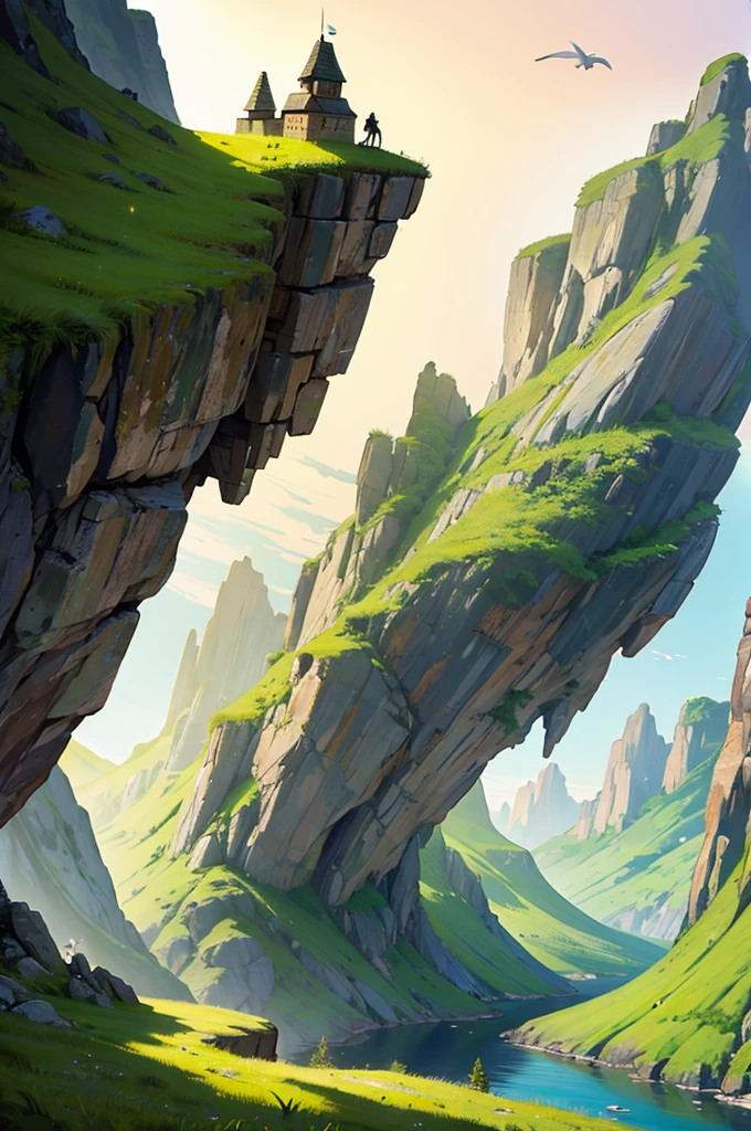 landscape Flying sheep Large Fantasy