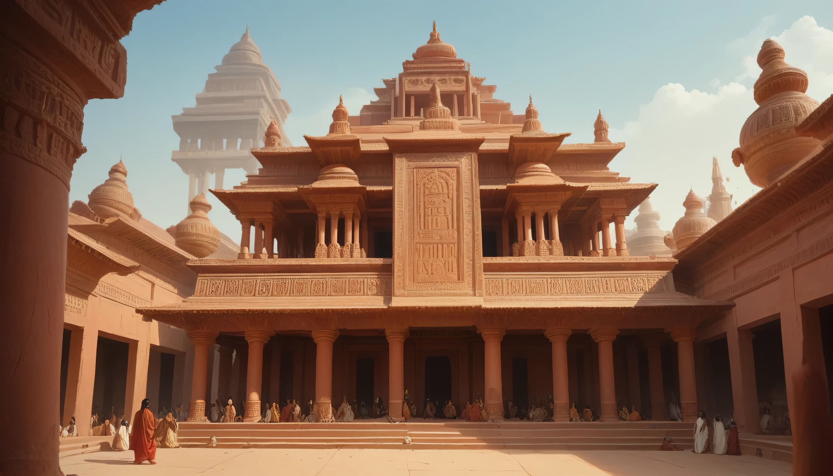 Indian lord krishna temples , in indian architecture