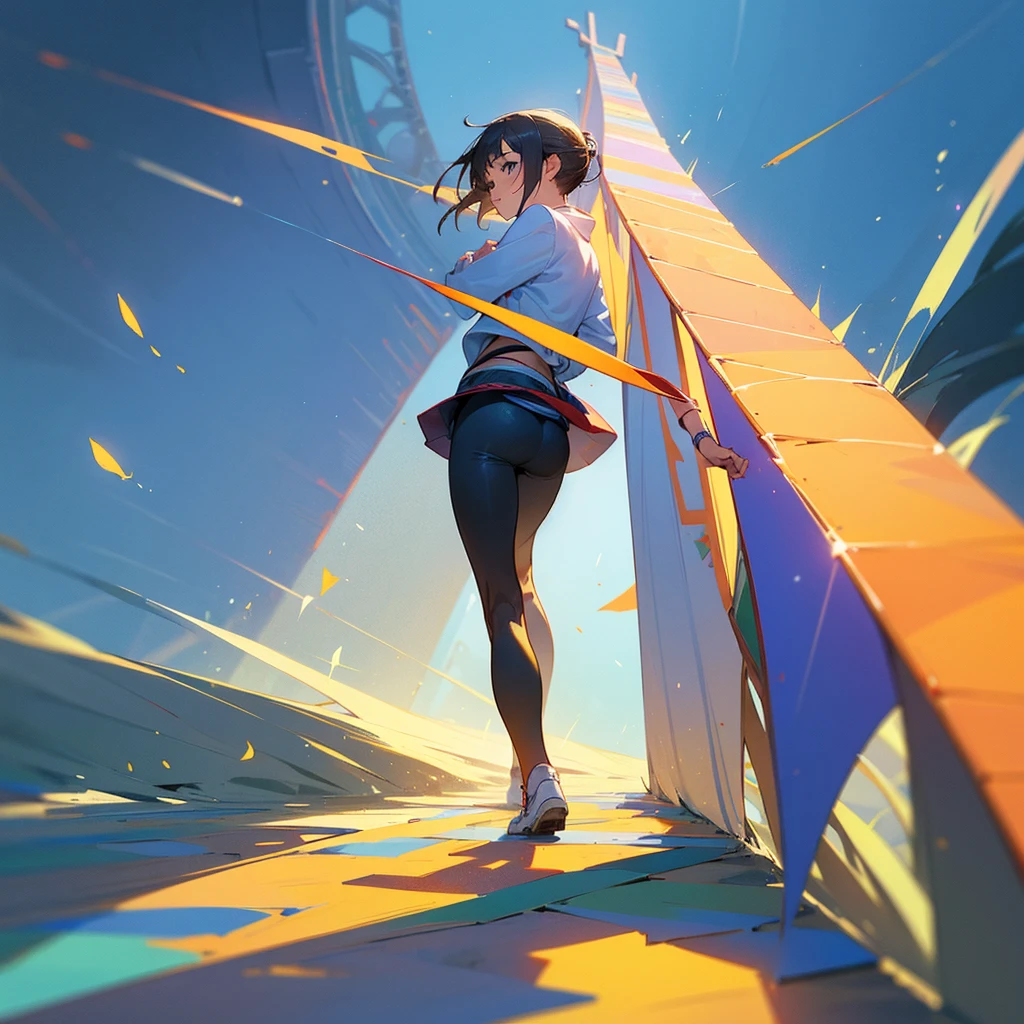 "Believe in yourself. Every journey starts with a single step. Keep moving forward, no matter how small the steps. Your dreams are within reach!"