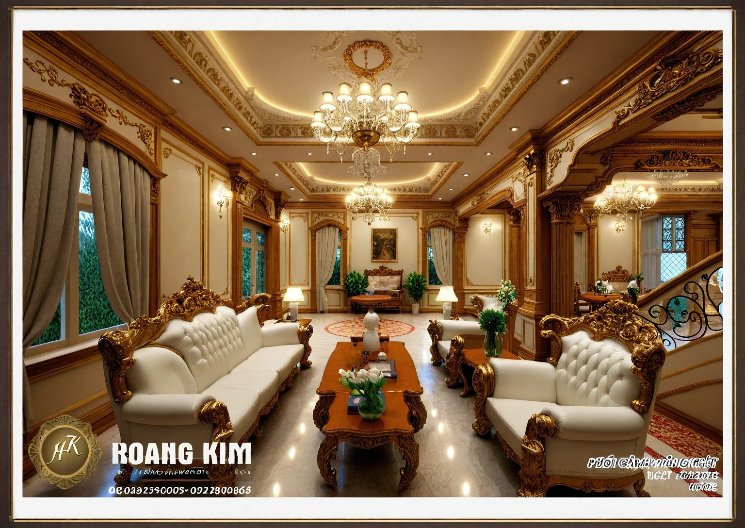 RAW photo, masterpiece, a view of a ( LIVING ROOM :1.3) with a couch, chairs, and a chandelier, highly detailed interior, neo - classical style, neoclassical style, neoclassicism style, interior architect architectural visualization, neoclassical style, in style of classicism, white light sun, rendered in vray, rendered in v-ray, rendered in unreal engine 3d, (photorealistic:1.2), (photorealistic:1.5), best quality, ultra high res, architechture, (leather sofa detail:1.5), neoclassic house, (detailed railing neoclassic:1.5), luxury neoclassical villa, (mable floor details:1.5), (detailed neoclassical carpet:1.5), in the style of neoclassical scene, glass windows, best quality, (Intricate lines:1.5), ((Photorealism:1.5)),(((hyper detail:1.5))), archdaily, award winning design, (dynamic light:1.3), (day light:1.2), (perfect light:1.3), (shimering light :1.4), refection glass windows, (curved line architecture arch:1.2), photorealistic, FKAA, TXAA, RTX, SSAO, Post Processing, Post-Production, CGI, VFX, SFX, Full color,((Unreal Engine 5)), Canon EOS R5 Camera + Lens RF 45MP full-frame CMOS sensor, HDR, Realistic, Cinematic intricate detail, extreme detail, science, hyper-detail, FKAA, super detail, super realistic, crazy detail, intricate detail, nice color grading, reflected light on glass, eye-catching wall lights, unreal engine 5, octane render, cinematic, trending on artstation, High-fidelity, Viwvid, Crisp, Sharp, Bright, Stunning, ((Lifelike)), Natural, ((Eye-catching)), Illuminating, Flawless, High-quality,Sharp edge rendering, medium soft lighting, photographic render, detailed archviz, ((( BRIGHT WHITE Tone : 1.9 ))), (( LIGHT NATURAL doussie wood ))