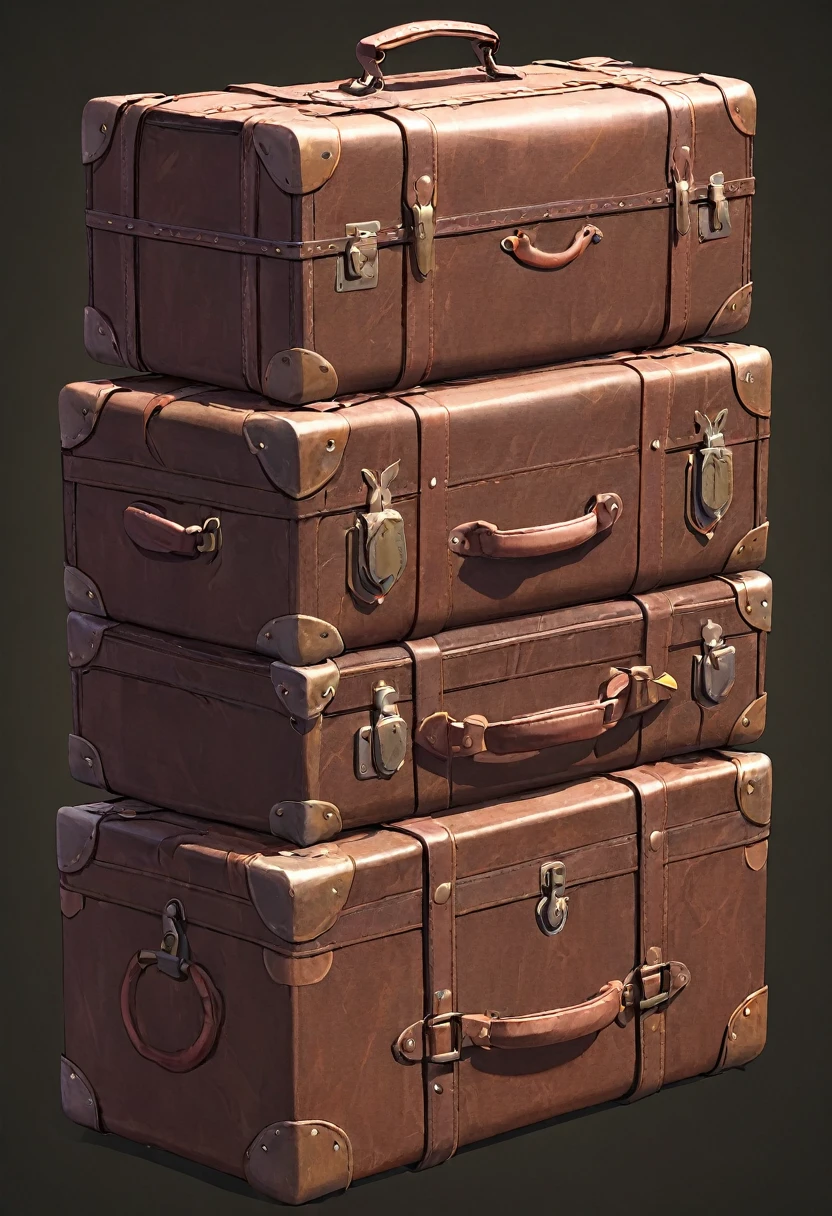 old　　Western　suitcase
