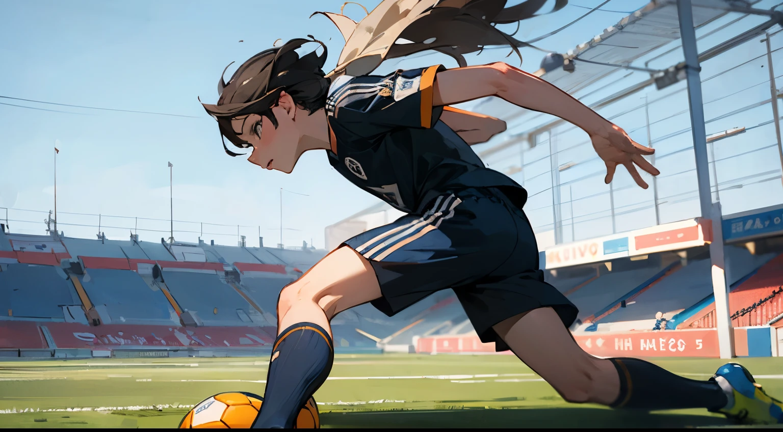 masterpiece, Highest quality, Highest quality, masterpiece, High resolution, soccer