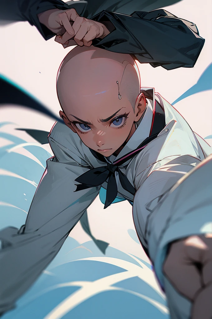 juvenile delinquent,High school girls,bald head,korean