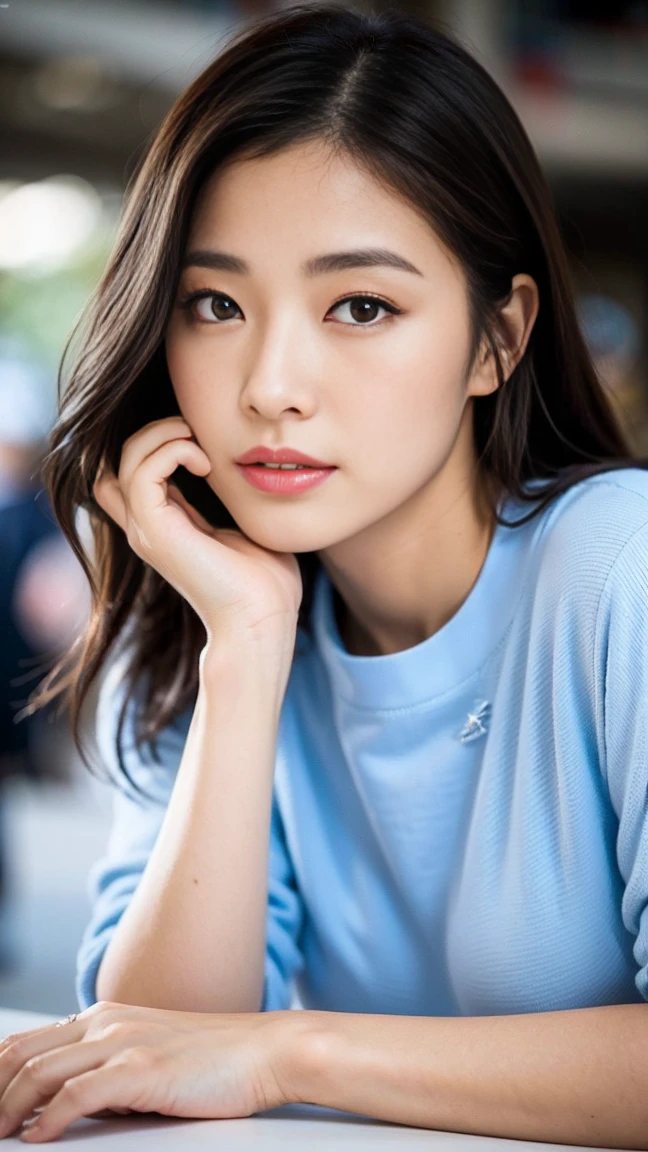 Dark brown hair、Light brown eyes、Japanese actress、I am about 40 years old....、(My NTR More about my category:1.2)、(top-qual私ty:1.4)、 (Ultra-high resolution:1.2)、Ultra-high resolution、(Private Detective Data)、(Detailed facial features)、Hmph、8K resolut私on、D cup breasts、Long Hair、Beautiful feet、カメラの前でFashion Modelのポーズをとる、Please lift your chin a little、2024 fashion trends、Fashion Model、ootd、Instagram post photos、Shooting for a magazine on the streets of Paris、Fashion magazine clippings、Full body photo、Stand camera、Light、In the studio、Sandals、