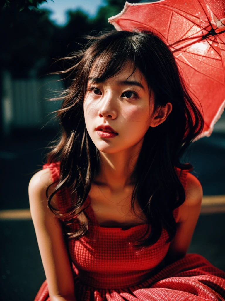 (Full shot:1.3), (best quality:1.4), 1girl, JAV, cute face, pink lace tanktop with long skirt, very close crowded, on the crowd lift, emotional posing, wavy hair, bangs, (hair blowing in the wind:1.2), (dramatic moment:1.3), (dynamic object:1.3), (kinetic motion:1.2), film looks, RAW photo, beauty shadow, neon light, natural lighting, detailed skin, detailed face and eyes, ultra highly detailed, surreal view, sharp focus, shot by zenit analog film, cinematic portrait by annie leibovitz, aesthetic photography in 2024, (candid:1.5)