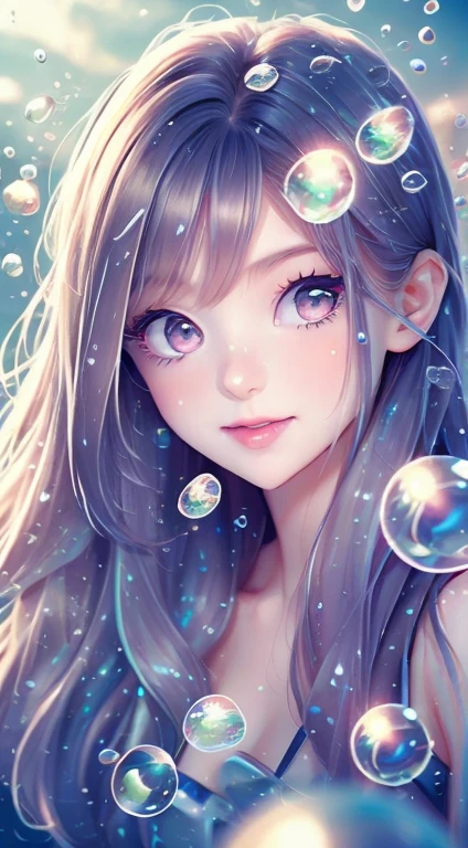 One girl, alone, Highest quality, masterpiece , Ruby Hoshino,  hair ornaments, Shining Eyes, Stars in my eyes, (Star in the right eye:1), (dress:1.4), (Concert 1), On Stage,