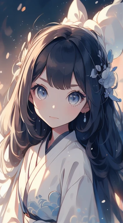 One girl, alone, Highest quality, masterpiece , Ruby Hoshino,  hair ornaments, Shining Eyes, Stars in my eyes, (Star in the right eye:1), (dress:1.4), (Concert 1), On Stage,