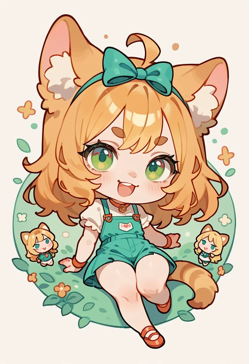 kitty girl,chibi