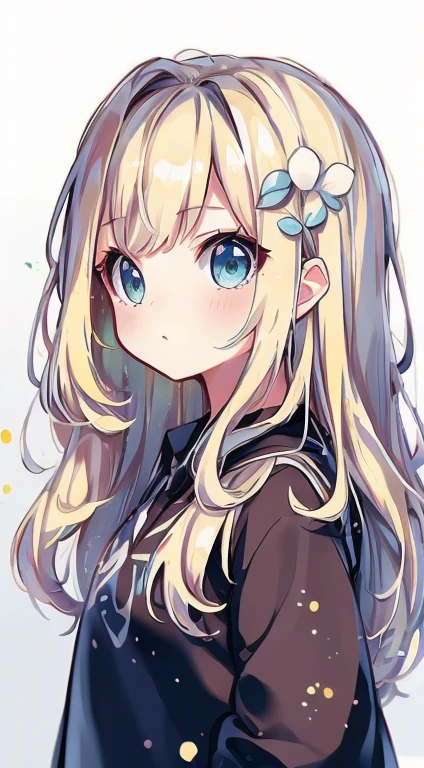One girl, alone, Highest quality, masterpiece , Ruby Hoshino,  hair ornaments, Shining Eyes, Stars in my eyes, (Star in the right eye:1), (dress:1.4), (Concert 1), On Stage,