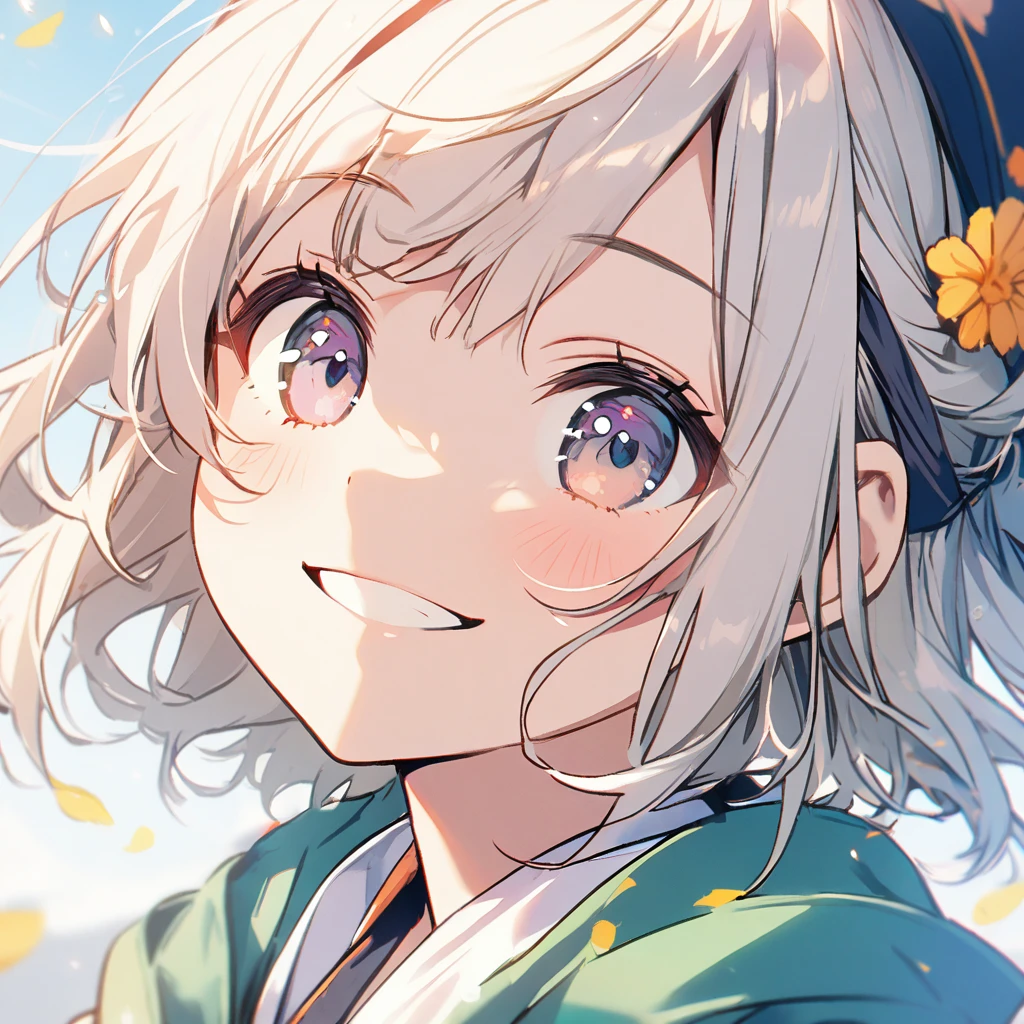 1girl,solo,Kind smile,close mouth