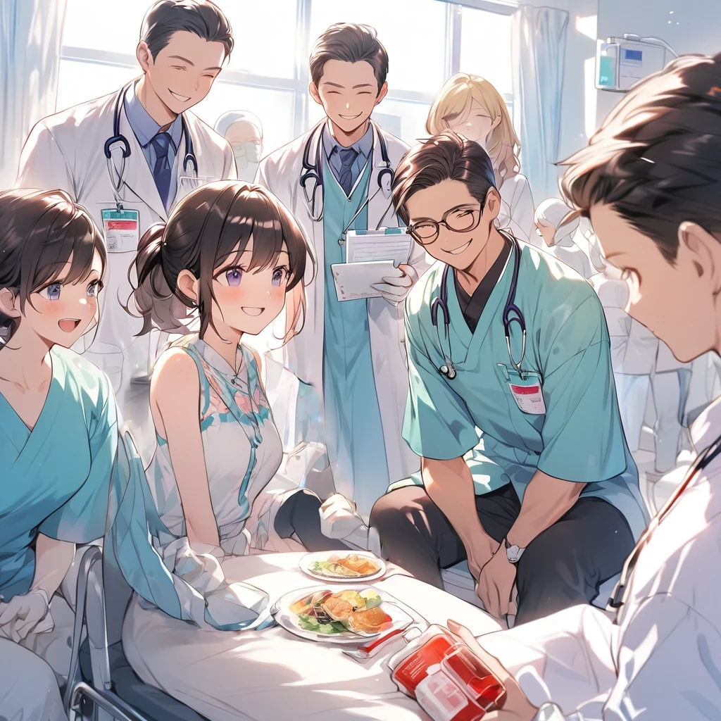 Blue clothes