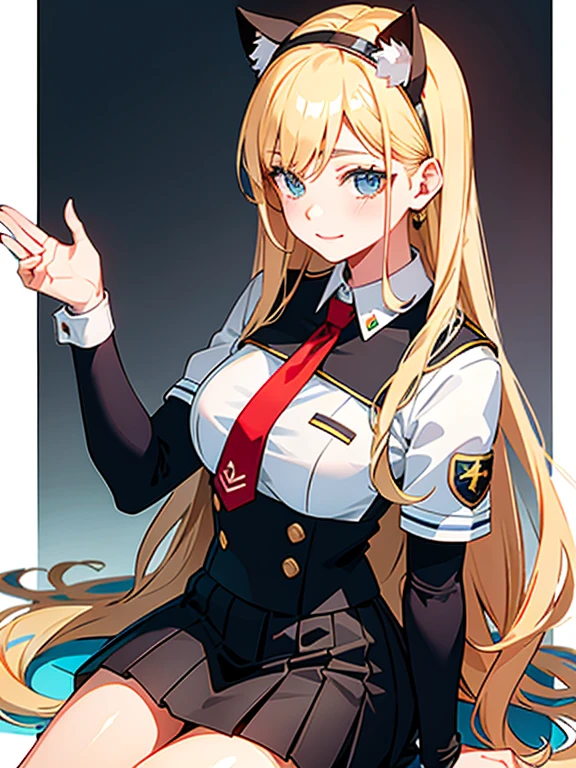 Madonna　uniform　Student Council President　Cat ear