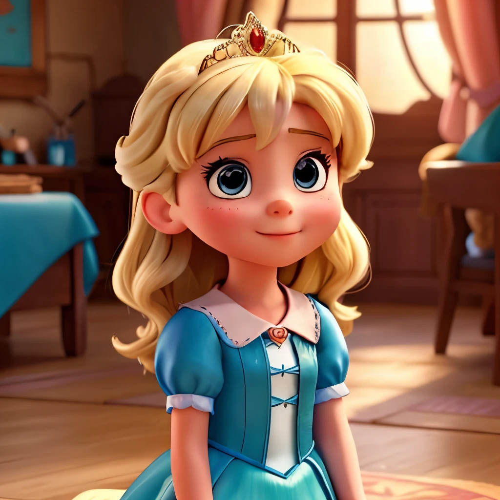 Disney cute kids princess characters