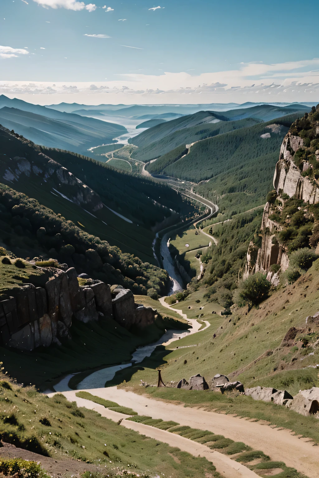 Hyperrealistic landscape