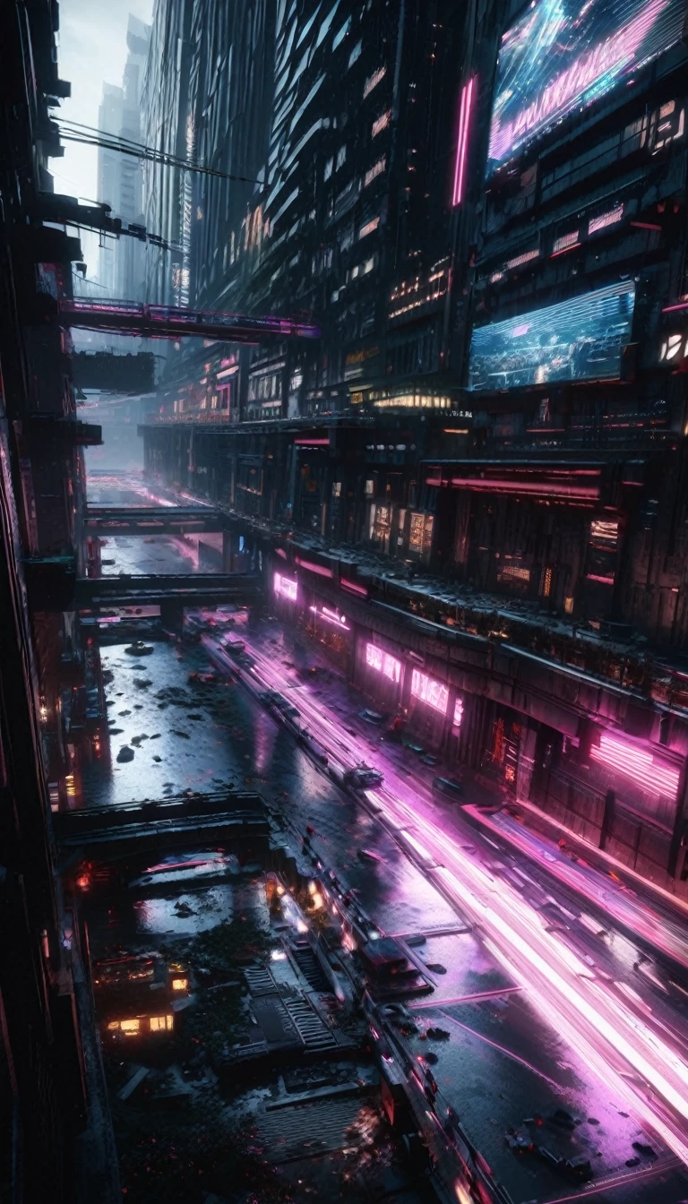 qwertzuiopè0987, intricate detailed cyberpunk city, dark futuristic neon, moody dramatic lighting, cinematic atmosphere, hyper-detailed, 8k, masterpiece, hyper-realistic, photorealistic, volumetric lighting, realistic materials, advanced rendering, cinematic wide angle, moody shadows, dramatic lighting, ultra-detailed, award-winning cgi