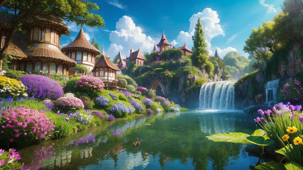 Fantastic World、The unreal world of dreams、Fairyland、Ultra-realistic。