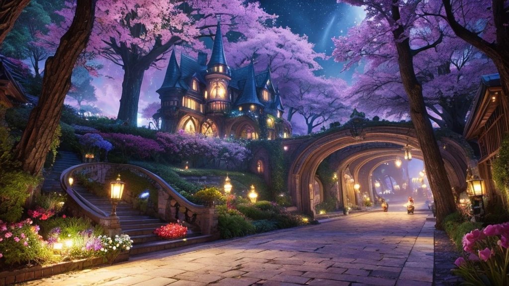 Fantastic World、The unreal world of dreams、Fairyland、Ultra-realistic。