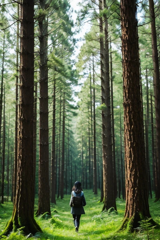Highest quality、masterpiece、Lush forest