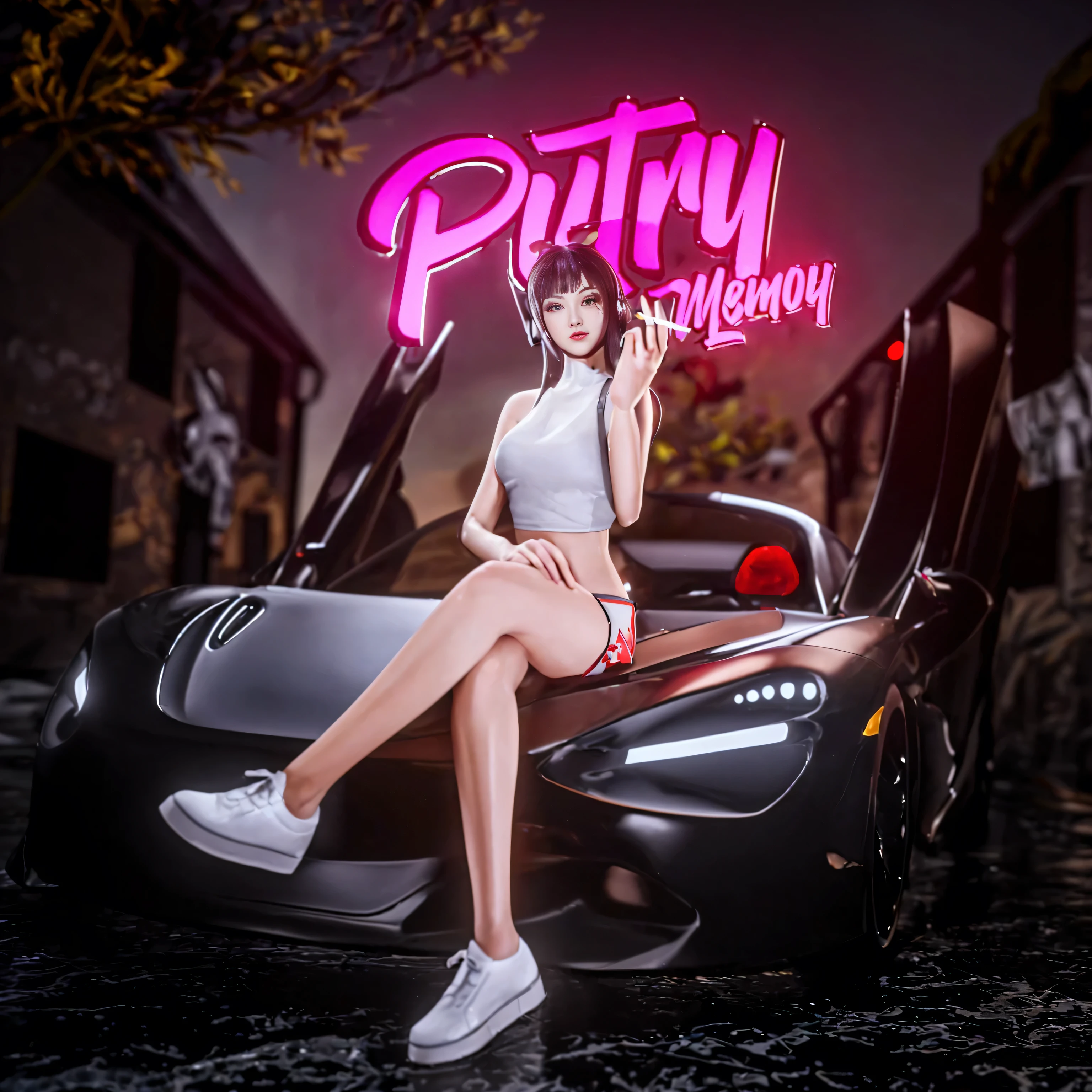 ((BEST quality, 8k, Masterpiece:1.3)), up per body,, Sharp focus:1.2, Beautiful Woman with perfect figure, higly detailed facial and skin teksture,detail eyes, double eyelids,interior view