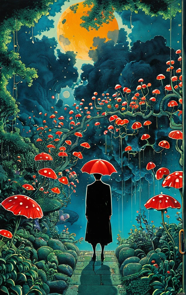 Psychedelics, someone watching me, loneliness, paranoia, paranoia, wanting to die, not worth it, lots of stares. Lots of malice.