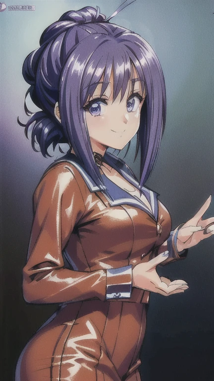 ((masterpiece)),((Ayako Katagiri)),((Katagiri Ayako)),((Mischievous Smile)),Anatomically perfect fingers