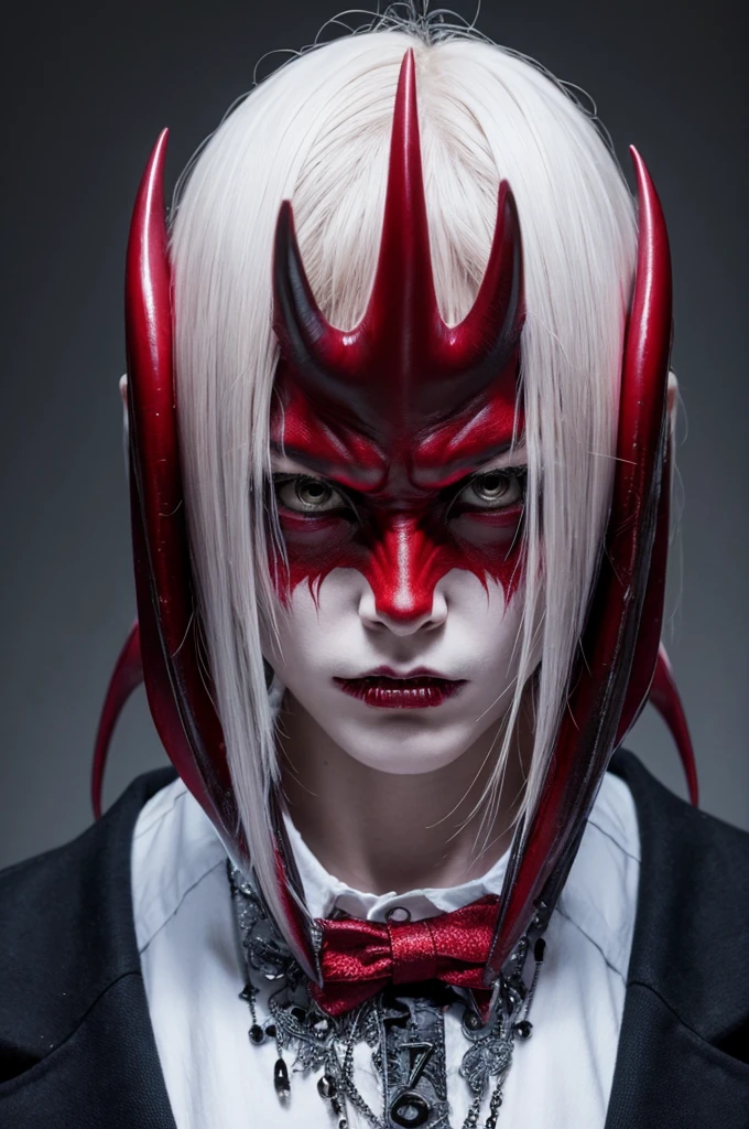 devil、male、Scary face、Creepy、
