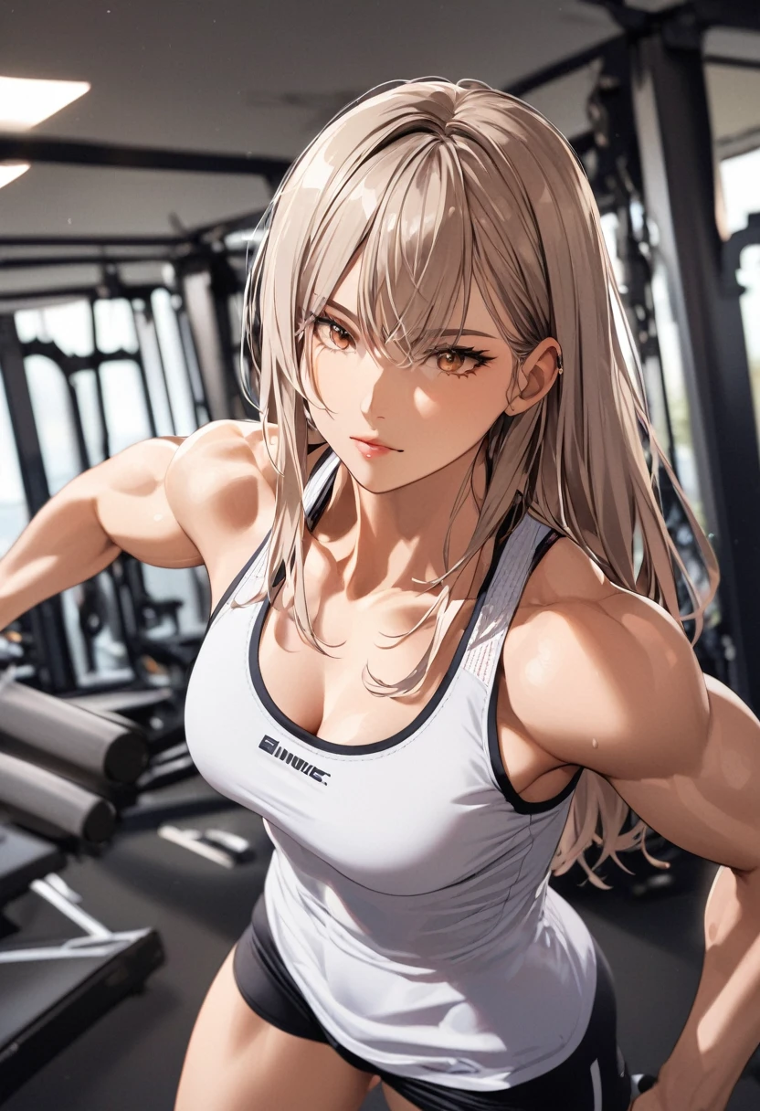 Very fit woman