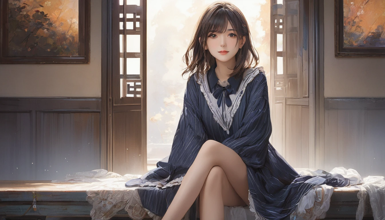 (masterpiece, Highest quality:1.2), One Girl, alone