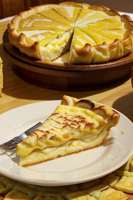Rich table with Portuguese delicacies, такими как pastel de nata и cheese серра да эштрела. (Attributes: food, pastel de nata, cheese, Portuguese cuisine, Delicatessen)