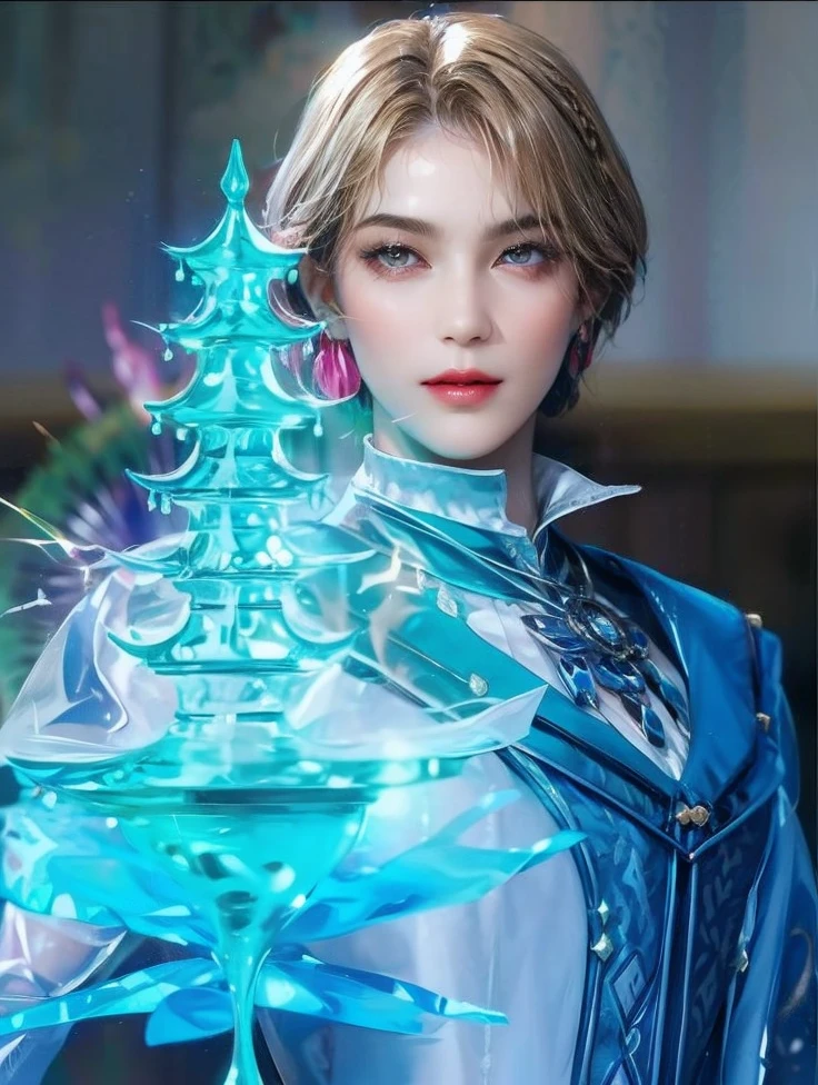 143
(20 year old woman), (surreal), (High level image quality), ((beautiful hairstyle 46)), ((short hair:1.46)), (breasted:1.1), (lipsticks)