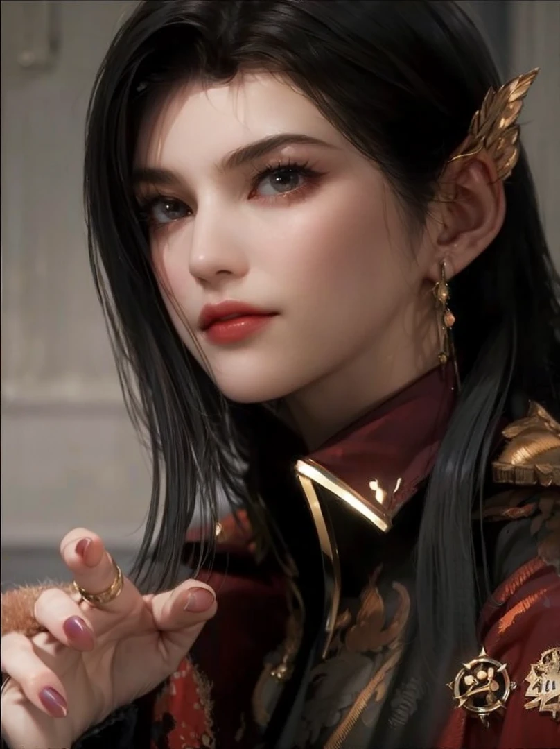 143
(20 year old woman), (surreal), (High level image quality), ((beautiful hairstyle 46)), ((short hair:1.46)), (breasted:1.1), (lipsticks)