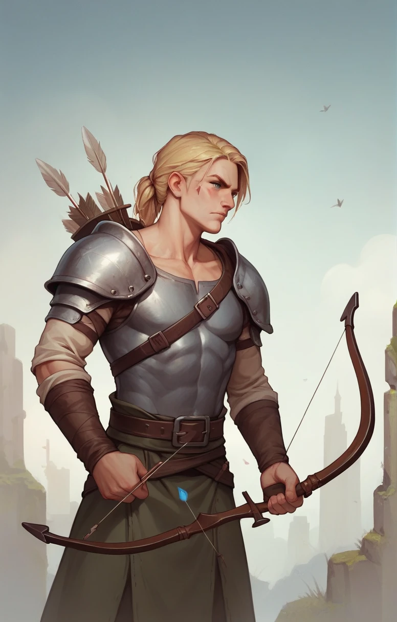 arrow warrior, blonde