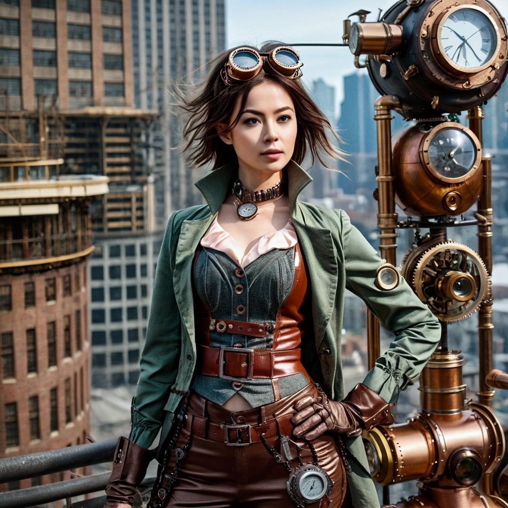 Steampunk style arrangement