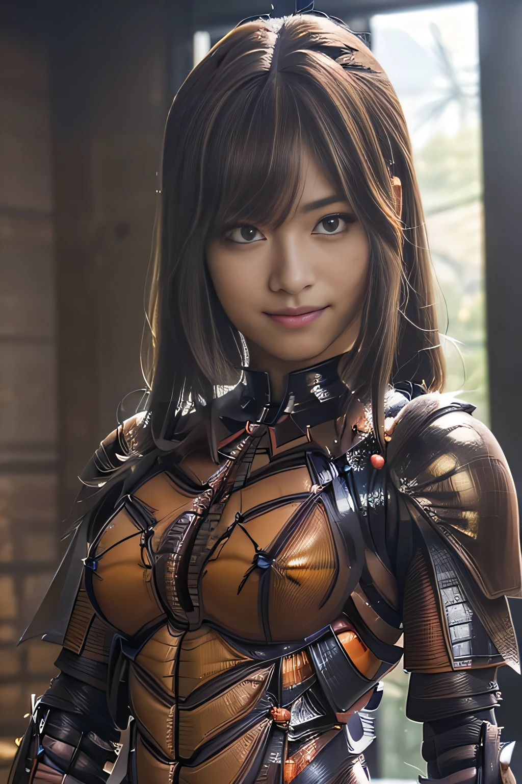 (high resolution,masterpiece,best quality,extremely detailed CG, anime, official art:1.4), realistic, photo, amazing fine details, all intricate, gloss and shiny,awesome many layers, 8k wall paper, 3d, sketch, kawaii, illustration,( solo:1.4), perfect female proportion,villainess, (fusion of dark brown cockroach and lady:1.4), (brown cockroach form lady:1.2), (brown cockroach lady:1.2), (fusion:1.2), (solo:1.4), (evil smile:1.2), muscular, abs, (cockroach brown exoskeleton bio insect suit:1.4), (cockroach brown exoskeleton bio insect armor:1.2), (brown transparency cockroach wing:1.4), (brown cockroach antennae:1.3),