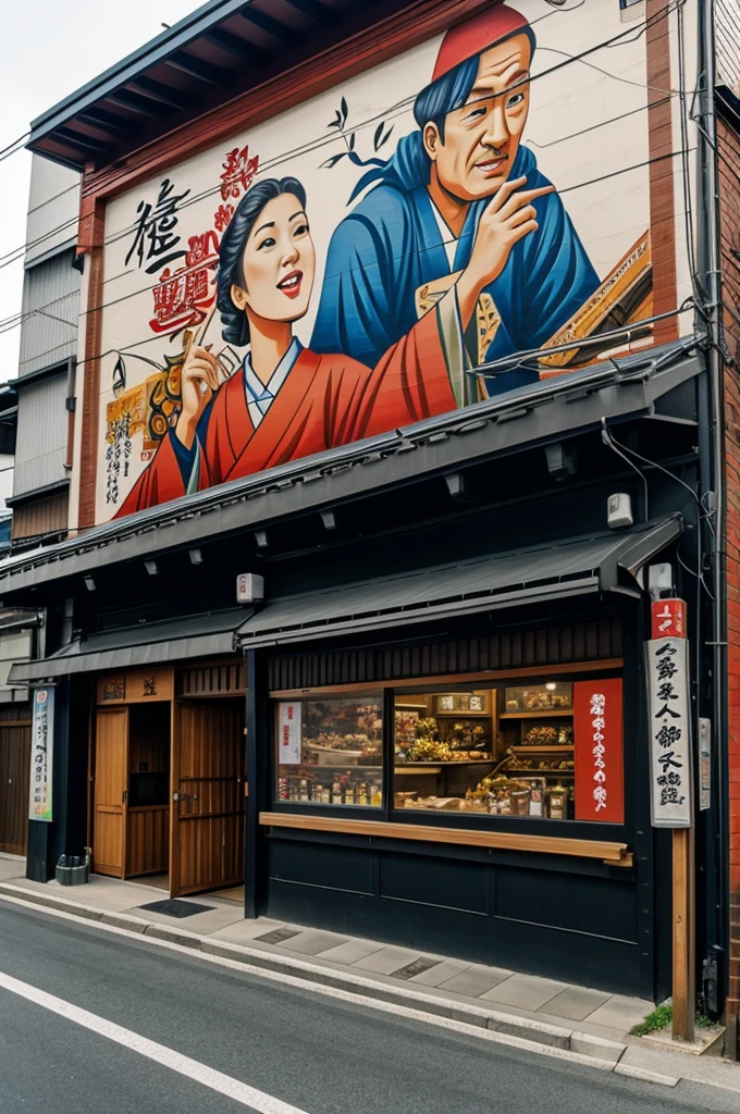 Izakaya mural
