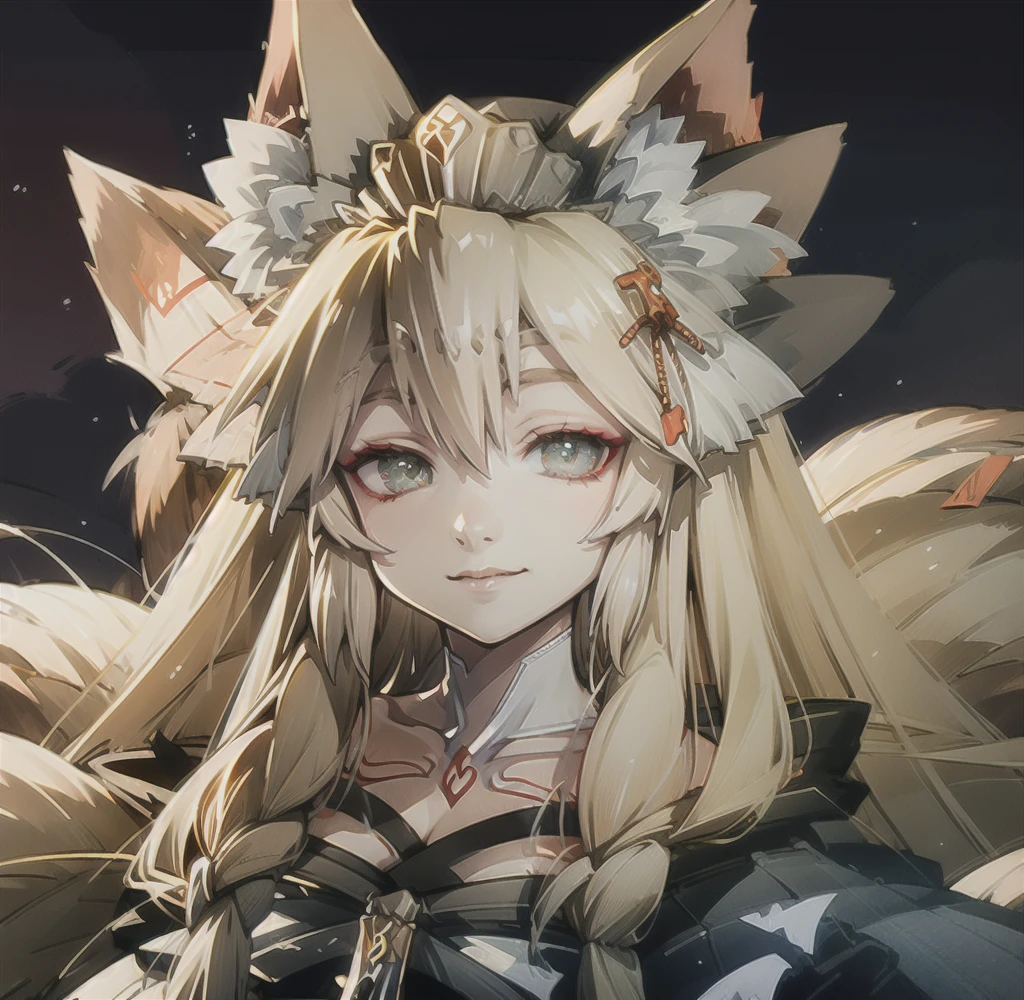 Highest quality, masterpiece, Ultra-high resolution, (Realistic:1.2), One girl, (Detailed face:1.2), (Detailed eyes:1.2), (Detailed Hair:1.2), (Detailed clothing:1.2), 4K, Fox ears,Miko costume