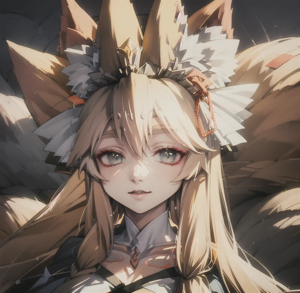 Highest quality, masterpiece, Ultra-high resolution, (Realistic:1.2), One girl, (Detailed face:1.2), (Detailed eyes:1.2), (Detailed Hair:1.2), (Detailed clothing:1.2), 4K, Fox ears,Miko costume