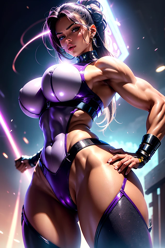 A perfect sexy, Panas, delicious and beautiful, Exuberant and very young extremely erotic android, strong cybernetic warrior with black African and oriental features, Japanese and Chinese, Soft Face, sexy e angelical, mouth wide open with tongue sticking out very sexy, mixed with the clone of the Greek warrior goddess Athena, with huge super ultra mega giant breasts, Brunetette, lábios big fit asss carnudos e grossos, extremely thin waist, very tanned and sweaty, gigantic ass, big fit ass, huge ass, steep, HARD AND MUSCULOUS, Purple colored eyes, with barcode tattoos, transformed into an erotic and super sensual and extremely super ULTRA HIPER mega muscular astronaut goddess, fitness, uma huge and swollen pussy, face perfect, bodybuilder, hypertrophied fit bodybuilder and weightlifter, very muscular thighs and super intensely muscular abdomen, huge anus, swollen and wide open, huge and swollen pussy, wearing very short hair in punk style, super radical and purple and very smooth in locks, wearing sexy cyberpunk battle outfits, seen in the form of a hologram made only of light energy, coastal view, administrator and leader, noble queen goddess of a gigantic fleet of thousands of spaceships and hundreds of planets of her powerful stellar empire running courageously across the bridge of a star cruiser wearing a holographic helmet in the Corinthian battle format and with visor and horsehair topknot, of luminous Athenian warrior, electronic and futuristic posing extremely sexy, floating in space with rays and lights in the background and covered by a halo of white light that is at the same time a war helmet and a futuristic and modern queen's crown made of diamonds and lights, abraçada com um enorme e musculoso forte e belo alienigena amarelo careca com um big fit ass computador alienigena ao fundo