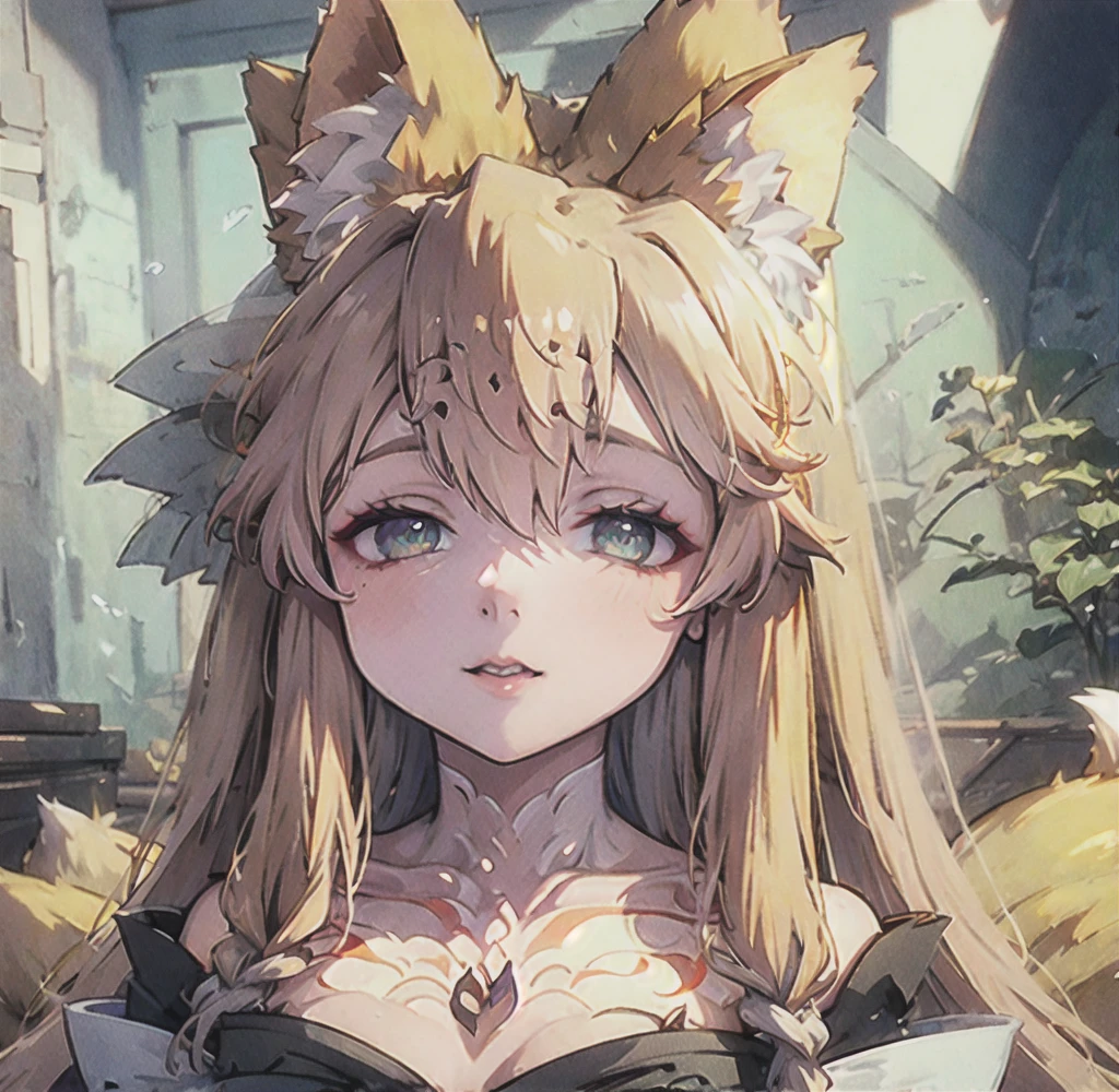 Highest quality, masterpiece, Ultra-high resolution, (Realistic:1.2), One girl, (Detailed face:1.2), (Detailed eyes:1.2), (Detailed Hair:1.2), (Detailed clothing:1.2), 4K, Fox ears,Miko costume