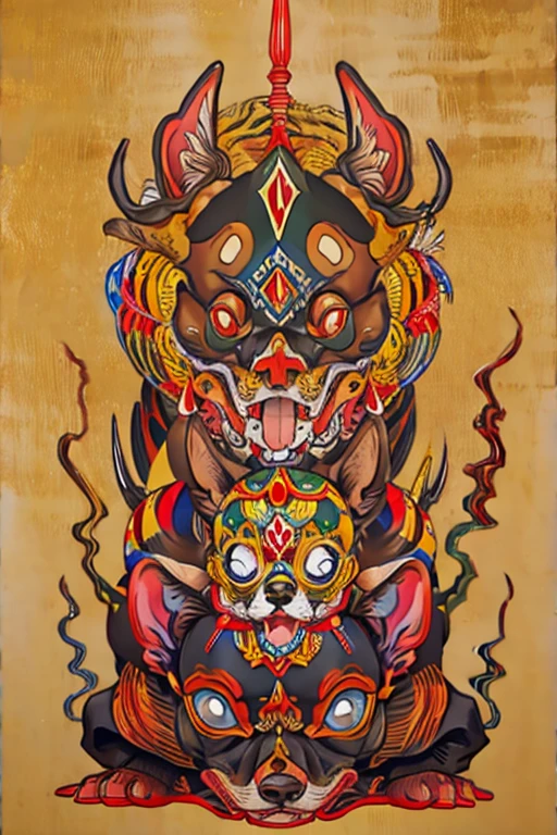 ((high school girl)), ((festival)), ((Choju Jinbutsu Giga)), Creepy, (Horror elements), Creepy , (primitive art), old picture scroll style,Ancient mural style
、Japanese painting