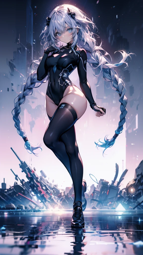 (full body)，leotard，High leg，Swimsuit，