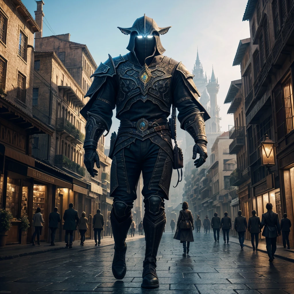 A beautiful city with some people walking around, nice clothes, a happy
thread captured in an ultra-realistic full HD 4K portrait, detailed texture showing its menacing shape, Immersive atmosphere, high definition shadow play, digitalpainting, nevoa no environment.