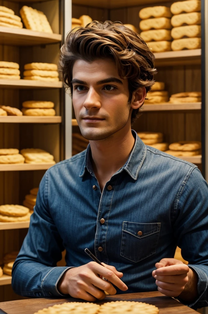 I want you to generate “Adrien” in biscuit for me