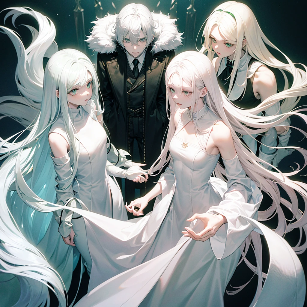 anime girl, black brown hair, emerald green eyes , long lashes, slim hourglass body, divine looking, wavy long hair, glitter and blue and white extravagant elegant suit, and silver hair accessories , pale skin with starlight, white and silver light and flowers in the background, slim waist, princess, white pearls on dress and hair, pearl hair accessories, pink full lips, coat, underwater, tarotcardanime girl, black brown hair, emerald green eyes , long lashes, slim hourglass body, divine looking, wavy long hair, glitter and blue and white extravagant elegant suit, and silver hair accessories , pale skin with starlight, white and silver light and flowers in the background, slim waist, princess, white pearls on dress and hair, pearl hair accessories, pink full lips, coat, underwater, bangs