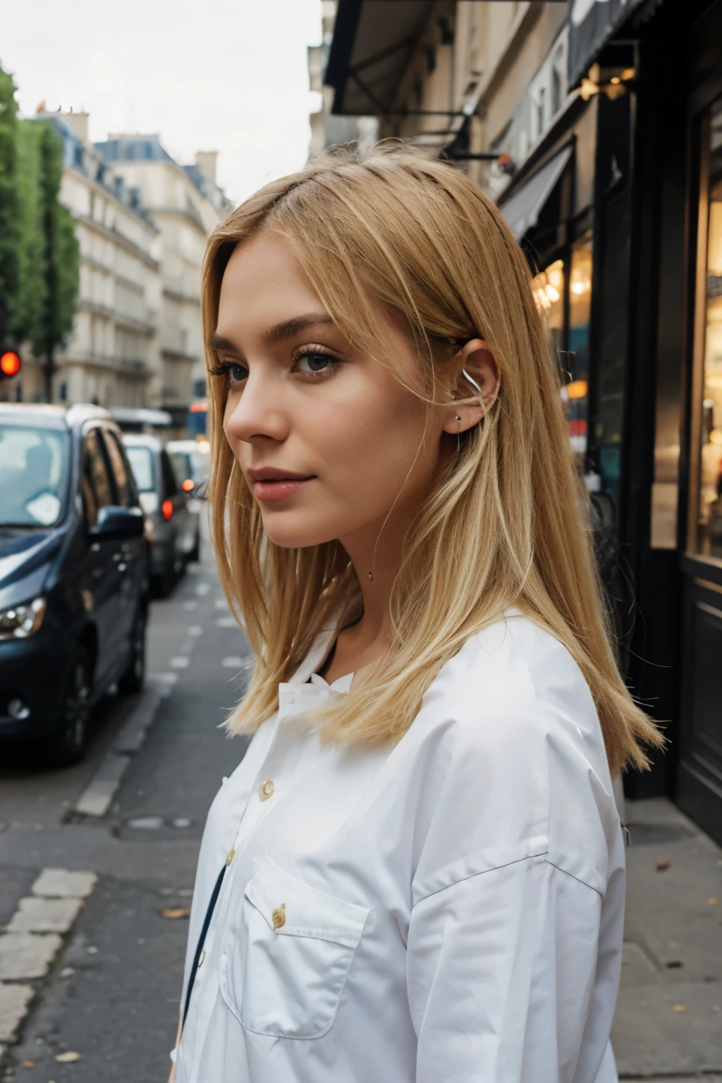 Blonde a paris