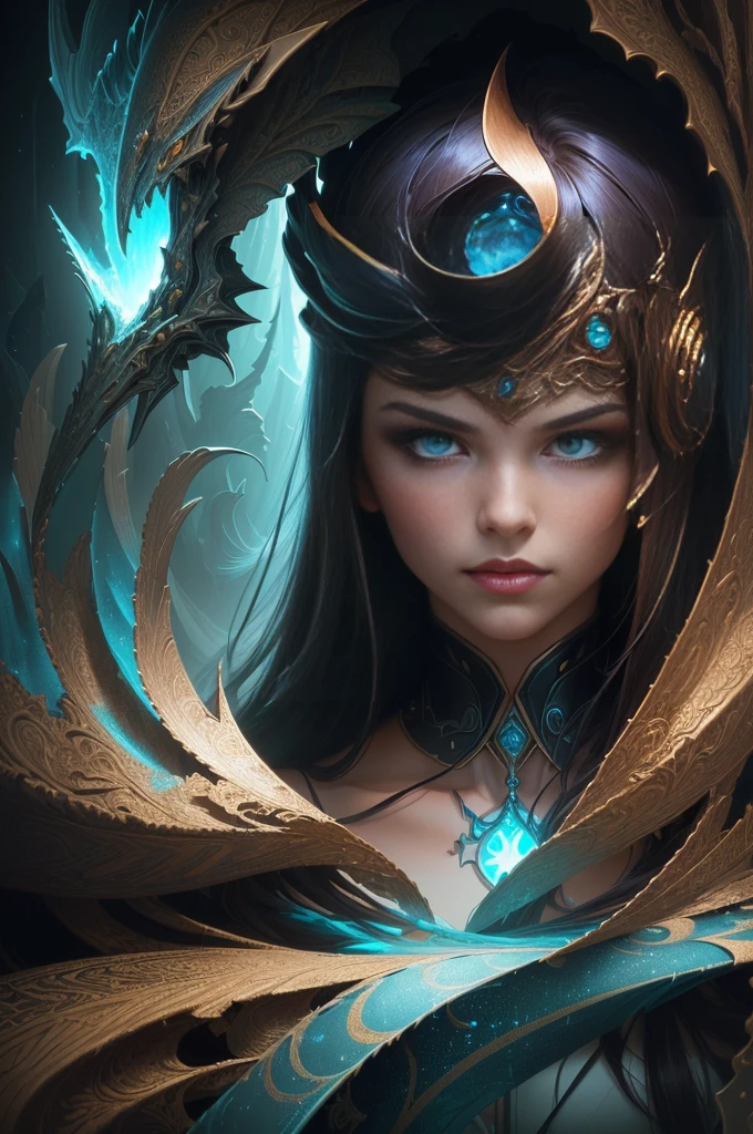 masterpiece, best quality, (Extremely detailed CG unified 8K wallpaper), (best quality), (Best illustration), (The best shadow), Ridiculous, Realistic lighting, (abyss), Beautiful and detailed light, Artwork by Peter MohrBacher,
